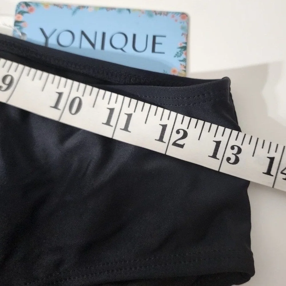YOUNIQUE Ladies Black‎ Bikini Bottoms Brand New With Label Size M